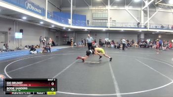 96 lbs Round 1 (6 Team) - Gio Brunst, Ragin Raisins Concord vs Bodie Sanders, Full Circle