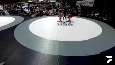 145 lbs Klaryssa Rodriguez, KTWA-Kings-Tulare Wrestling Association vs Samone Sandoval, NAWA - North Area Wrestling Association