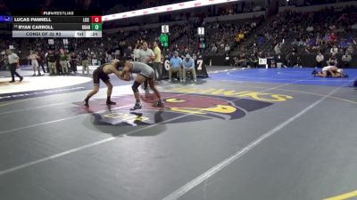 157 lbs Consi Of 32 #2 - Lucas Pannell, Los Gatos (CC) vs Ryan Carroll, Granite Hills (SD)