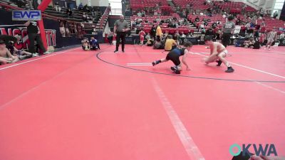 75 lbs Final - Heston Klinglesmith, Perry Wrestling Academy vs Parker Zluticky, Top Guns 11u