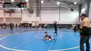 60 lbs Quarterfinal - Kendrick Johnson, Wesley Club Wrestling vs Josiah Benjamin Pena, Steve Page Grappling