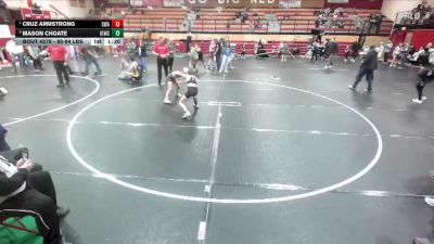 88-94 lbs Champ. Round 5 - Cruz Armstrong, Sublime Wrestling Academy vs Mason Choate, Idaho Gold Wrestling Club