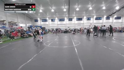 98 lbs Round 2 (6 Team) - Gabe Green, Ohio Gold vs Matthew Sheehan, Wrecking Crew WC