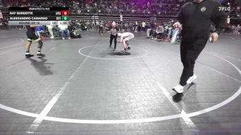 105 lbs Round Of 16 - Ray Burdette, Apex vs Alessandro Camargo, Bitetto Trained Wrestling