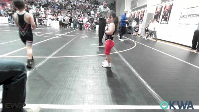 55 lbs Rr Rnd 1 - Donald Johnson, Claremore Wrestling Club vs Case Williams, Barnsdall Youth Wrestling