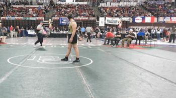 A - 215 lbs Cons. Round 1 - Sam Akey, Whitefish vs Kerry Forst, Stevensville