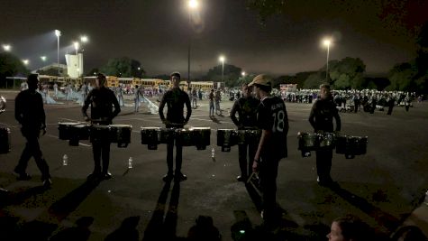 Vista Ridge Drums In The Lot Before Finals Run