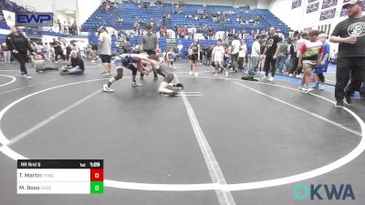 98 lbs Rr Rnd 5 - Tripp Martin, Team Tulsa Wrestling Club vs Mac Boso, Choctaw Ironman Youth Wrestling