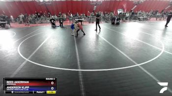 63 lbs Round 2 - Reed Akkerman, Wisconsin vs Anderson Klipp, Ringers Wrestling Club