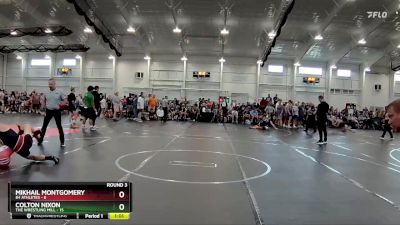 126 lbs Round 3 (4 Team) - Mikhail Montgomery, 84 Athletes vs Colton Nixon, The Wrestling Mill