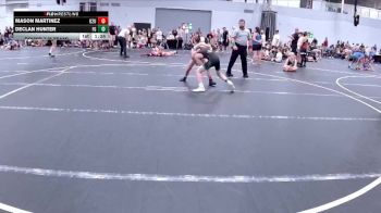 84 lbs Round 7 (8 Team) - Declan Hunter, Frost Gang vs Mason Martinez, U2 The Uprising