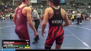 130 lbs Cons. Round 3 - Hayden Roush, Shenandoah Elks vs Lake Waters, Odessa Youth Wrestling Club