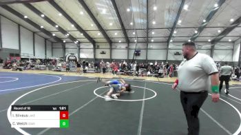 132 lbs Round Of 16 - Ian Silveus, Lake Stevens WC vs Carson Welch, Coast Wrestling