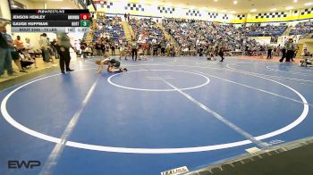 70 lbs Semifinal - Jenson Henley, Skiatook Youth Wrestling vs Gauge Huffman, Northeast Take Down Club