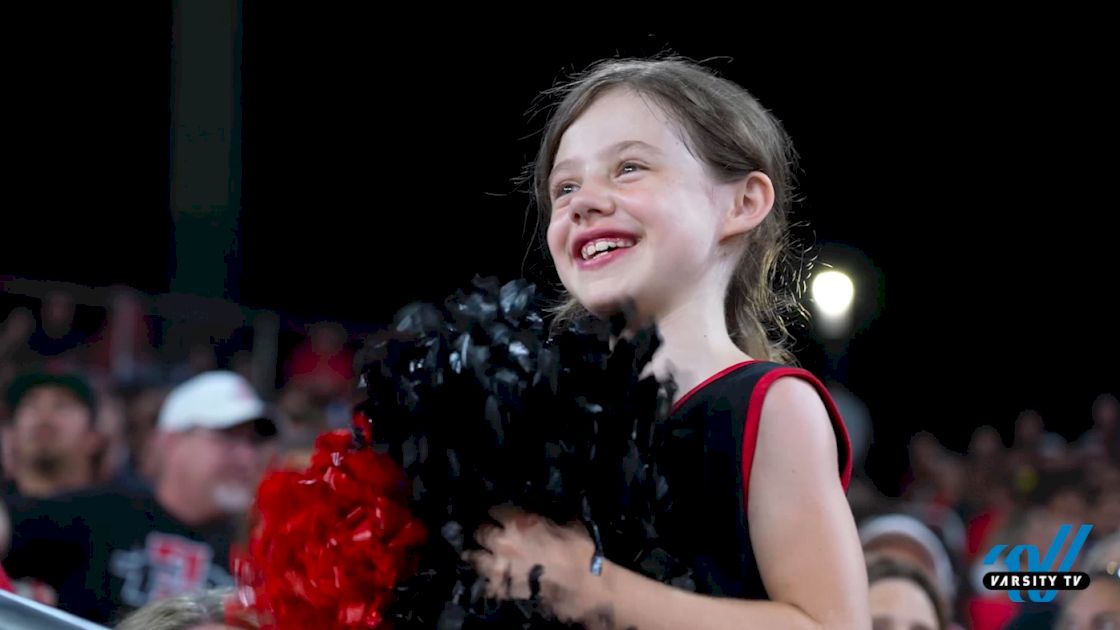 Special Honorary Cheerleader Joins SDSU Cheer Team