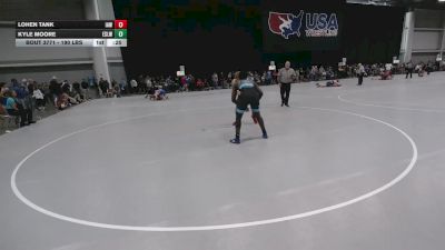 190 lbs Cons. Rd Of 32 - Lohen Tank, Immortal Athletics WC vs Kyle Moore, East St. Louis Wrestling Club