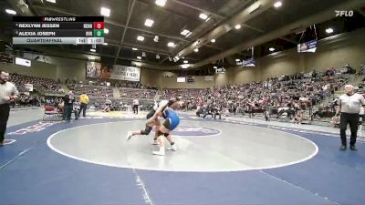 Quarterfinal - Alexia Joseph, Beaver vs Rexlynn Jessen, Duchesne