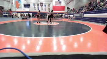110 lbs Quarterfinal - Gianna Linhorst, Edwardsville (H.S.) vs Anaya Aguilar-Declee, DeKalb