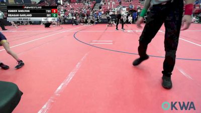 51 lbs Rr Rnd 3 - Ember Shelton, Team Tulsa Wrestling Club vs Reagan Garland, Berryhill Wrestling Club