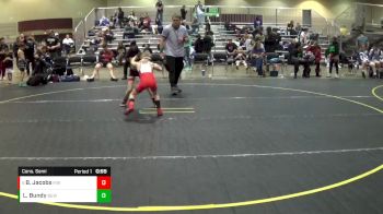 53 lbs Cons. Semi - Brady Jacobs, Michigan West vs Landon Bundy, Pack Elite