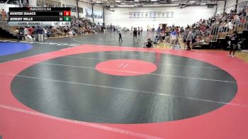 157 lbs Cons. Round 1 - Hunter Isaacs, Thomas More vs Jeremy Mills, Georgetown (KY)