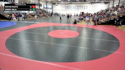 157 lbs Cons. Round 1 - Hunter Isaacs, Thomas More vs Jeremy Mills, Georgetown (KY)