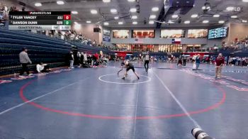 138 lbs Quarterfinal - Dawson Dunn, Kansas City-Piper HS vs Tyler Yancey, Azle