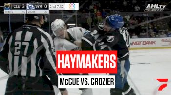 Syracuse's Max Crozier And Cleveland's Max McCue Throw Haymakers In Spirited Bout