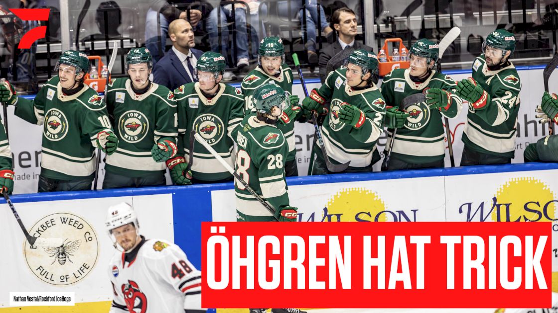 Wild Prospect Öhgren Nets First AHL Hat Trick In Win