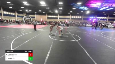 120 lbs Round Of 16 - Aaron Gomez, Tucson Cyclones vs Jadyn Wren, Red Wave WC