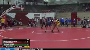 285 lbs Cons. Semi - Maximus Wynalda, Bloomington North vs Thomas Jukes, Terre Haute North