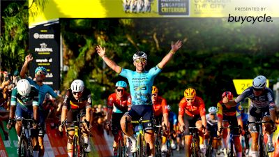 Sprinter Mark Cavendish Wins Final Race In Singapore