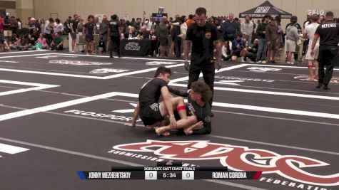 Roman Corona vs Jonny Mezheritskiy 2025 ADCC East Coast Trials
