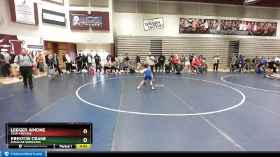 75 lbs Cons. Round 3 - Preston Crane, Syracuse Wrestling vs Ledger Aimone, Team Prestige