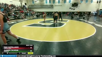 186-187 lbs Round 5 - Max Castellanos, Greeley West vs Darren Calhoun, Pinedale