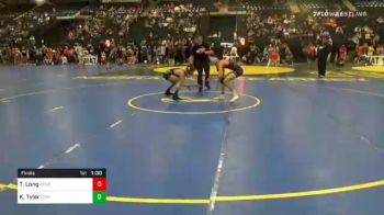 120 lbs Final - Travis Long, Bear Cave vs Koby Tyler, Con-kids Wrestling CLub