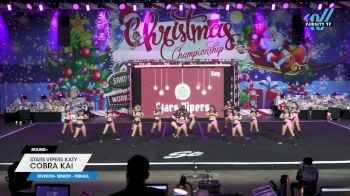 Stars Vipers - Katy - Cobra Kai [2024 L6 Senior - XSmall] 2024 Spirit Celebration Christmas Grand Nationals