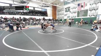 120 lbs Champ. Round 2 - Abraham Ayala, Hillcrest vs Hawk Alvarez, Mayfair