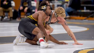 141 lbs 1st Place Match - Josh Edmond, Missouri vs Greyson Clark, Purdue