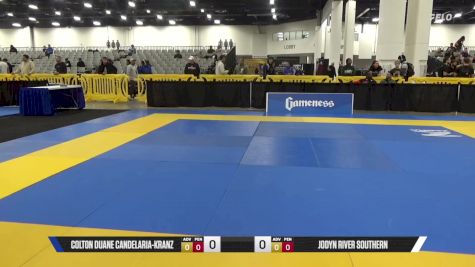 Colton Duane Candelaria-Kranz vs Jodyn River Southern 2025 World IBJJF Jiu-Jitsu No-Gi Championship
