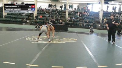 103 lbs Semifinal - Genesis Ramirez, Aurora vs Madison Avila, North Central College