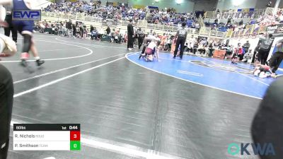 60 lbs Quarterfinal - Ridge Nichols, Rough Riders vs Parker Smithson, Team Guthrie Wrestling