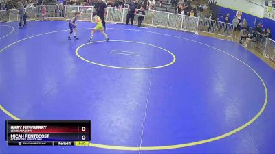 63 lbs Round 1 - Gary Newberry, Lewis Academy vs Micah Pentecost, Scappoose Wrestling