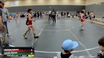 72 lbs Round 9 (10 Team) - Carter Krisher, Warriors WC vs Jackson Forshey, Capital City WC