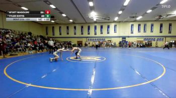 133 lbs Cons. Semi - Wyatt Magolski, Wisconsin-La Crosse vs Tyler Evitts, Aurora Universtiy