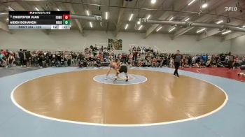 126 lbs Cons. Round 1 - Cristofer Juan, Fort Morgan vs Aiden Bohanon, Mead