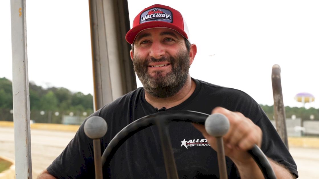 Prepping The Senoia Raceway Surface With Bubba Pollard