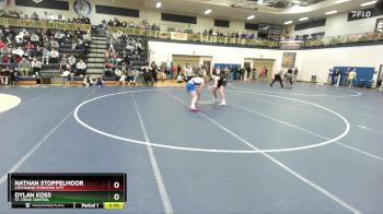 175 lbs Cons. Round 3 - Nathan Stoppelmoor, Cochrane-Fountain City vs Dylan Koss, St. Croix Central