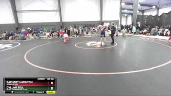 106-107 lbs Round 3 - Dyllan Bell, Rebels Wrestling Club vs Zachary Hamilton, Washington