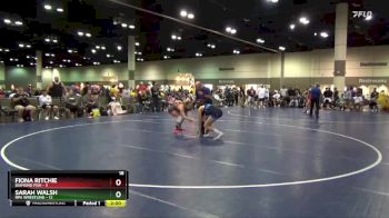 120 lbs Placement Matches (16 Team) - Fiona Ritchie, Diamond Fish vs Sarah Walsh, RPA Wrestling